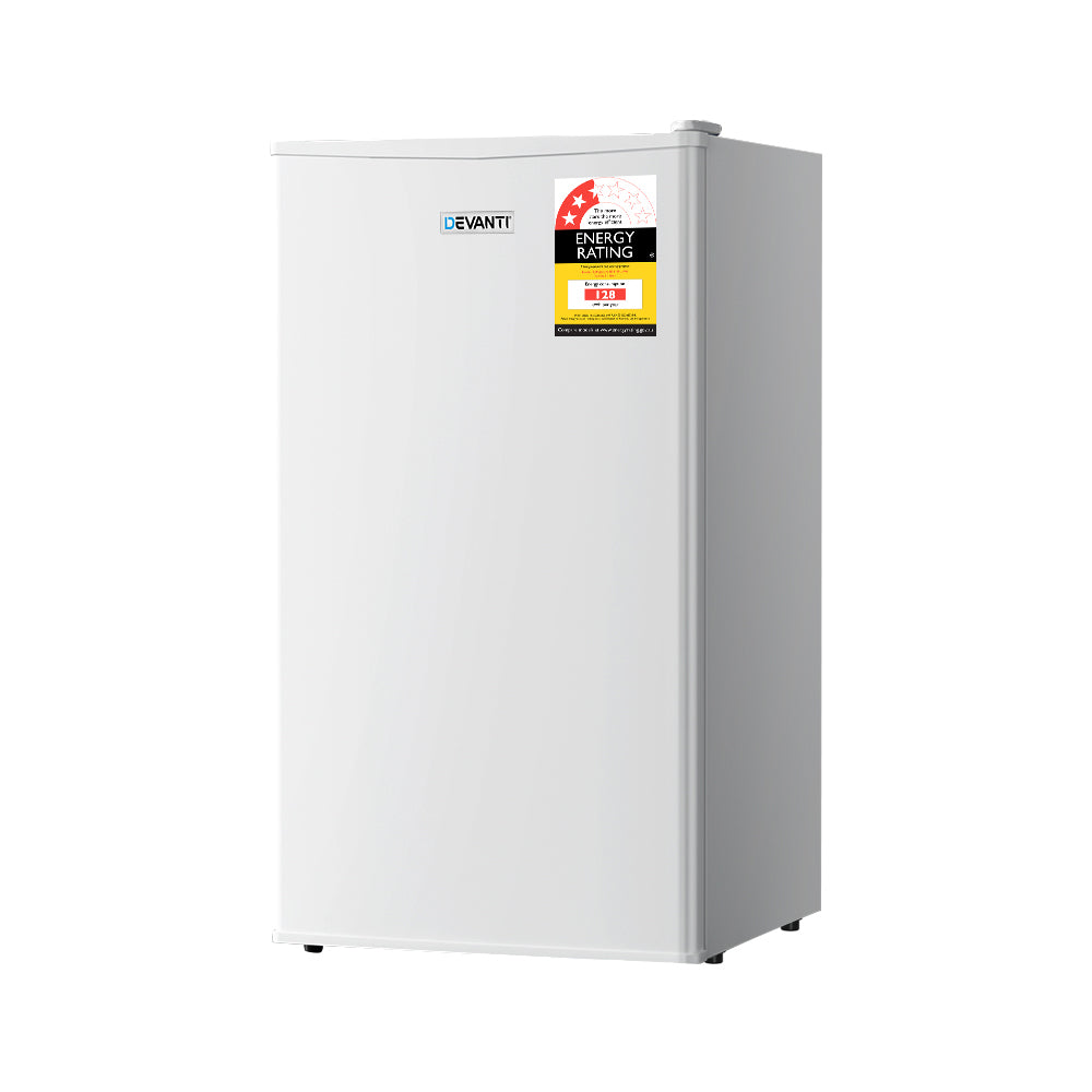 Devanti 95L Bar Fridge White Compact Energy-Efficient