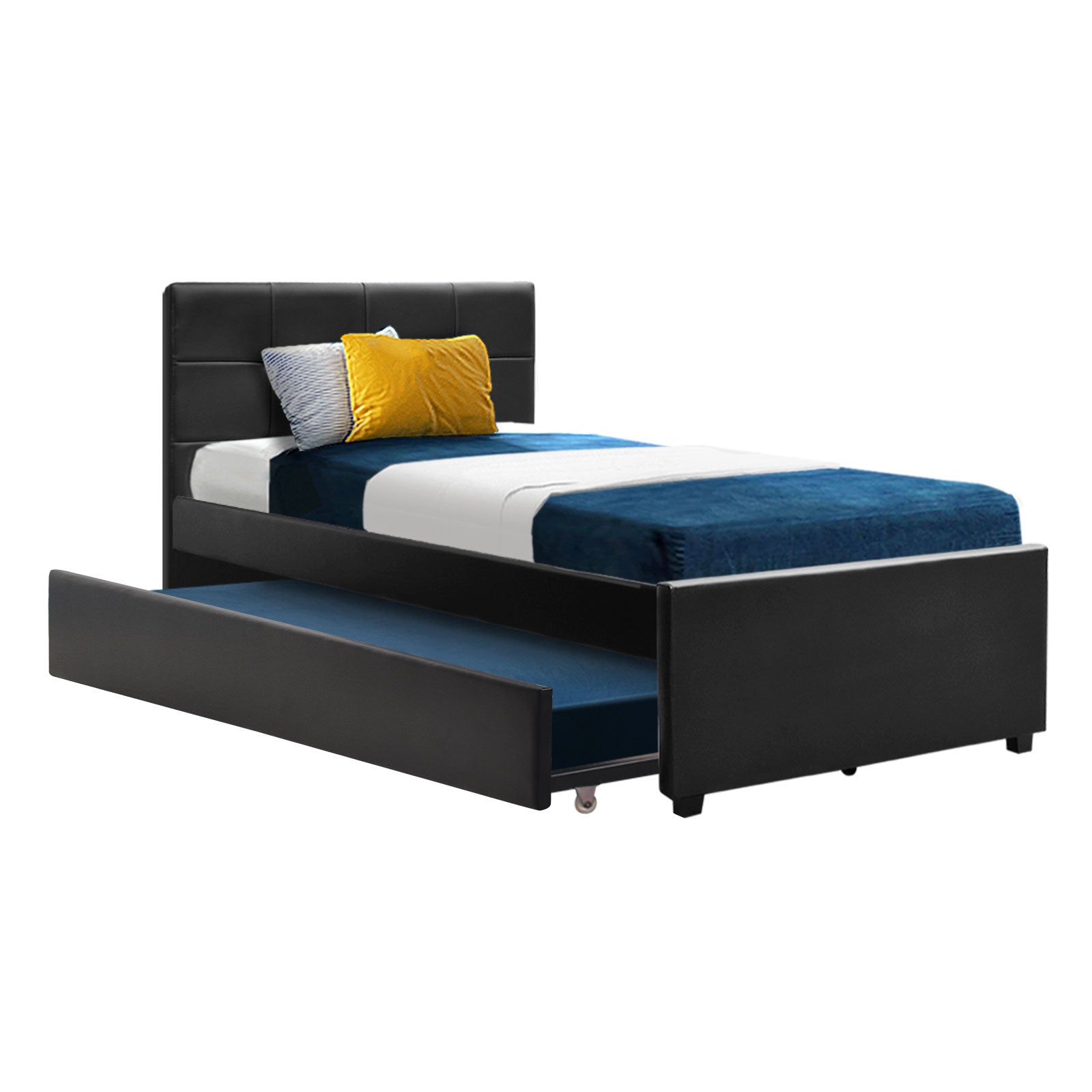 Fripp King Single Trundle Daybed Black