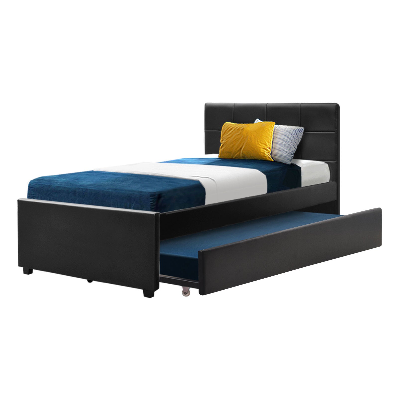Fripp King Single Trundle Daybed Black