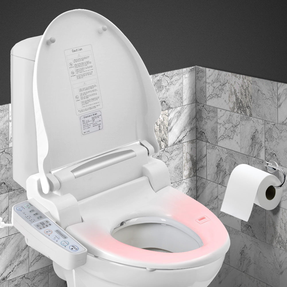 Cefito Smart Electric Bidet Toilet Seat Cover Auto Wash Dry Panel Control