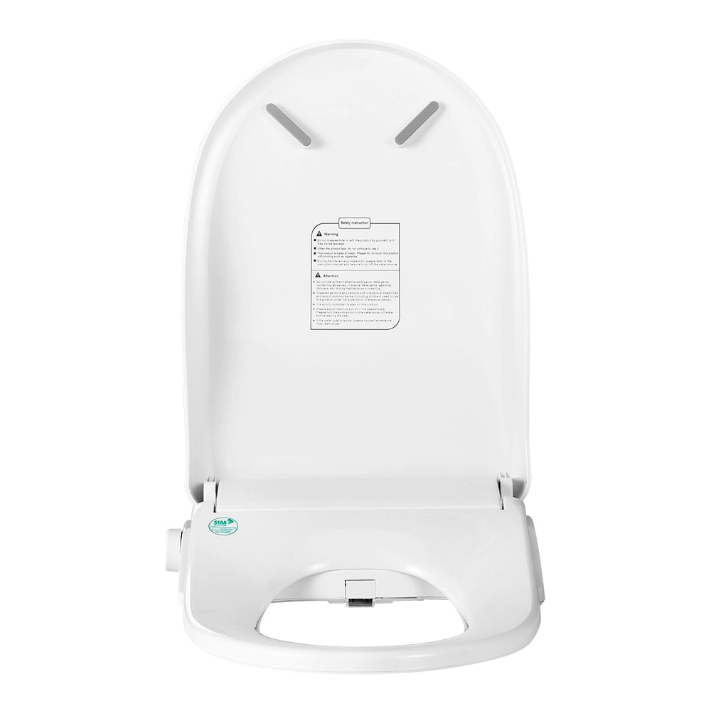 Cefito D-Shape Non-Electric Bidet Toilet Seat Cover White