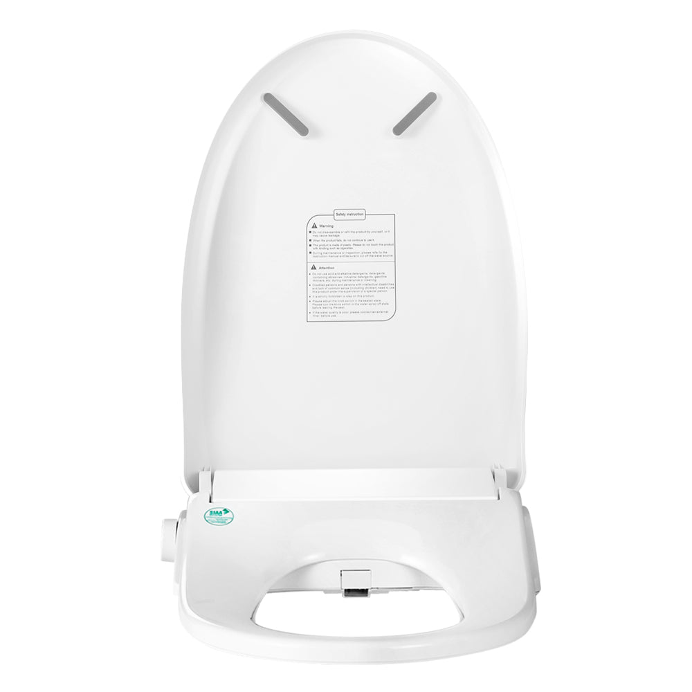 Cefito Smart Electric Bidet Toilet Seat Cover Water Wash Dryer Night Light White
