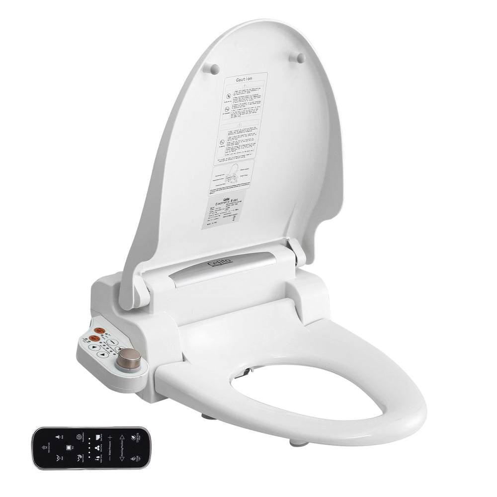 Cefito Smart Electric Bidet Toilet Seat Heated LED Night Light Remote
