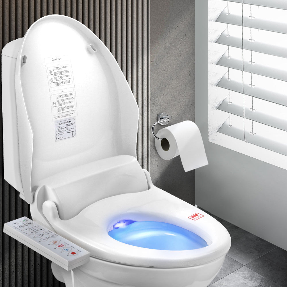 Cefito V Shape Electric Bidet Toilet Seat LED Night Light