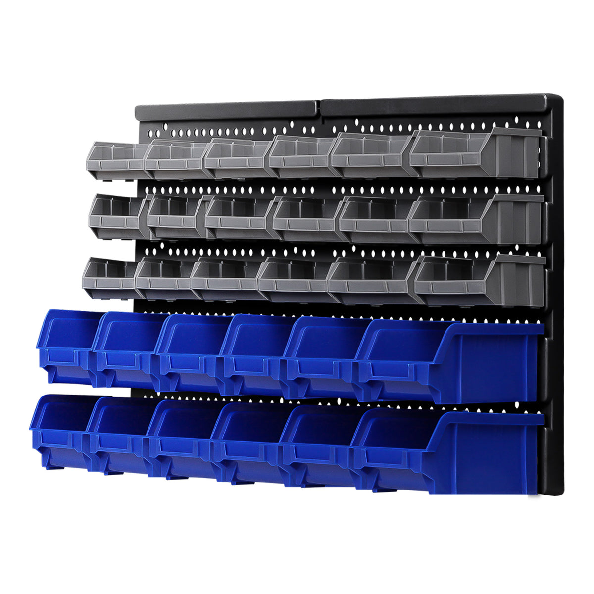 Giantz 30 Bin Wall Mounted Storage Rack Organiser