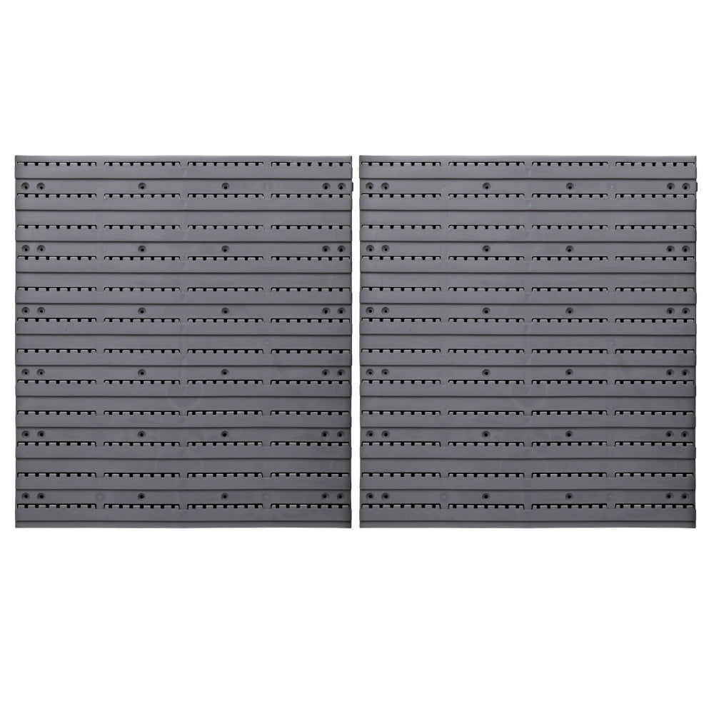 Giantz 96-Bin Wall-Mounted Storage Rack Industrial Shelving