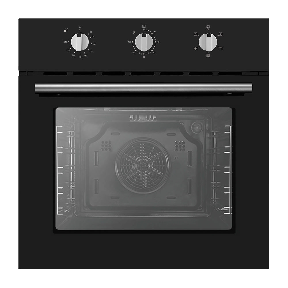 Devanti 60cm Electric Built-In Wall Oven Stainless Steel