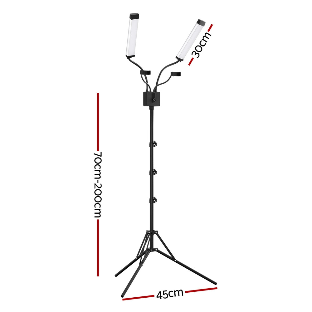 Embellir LED Beauty Light Makeup Tattoo Eyelash Extensions Studio Adjustable Tripod