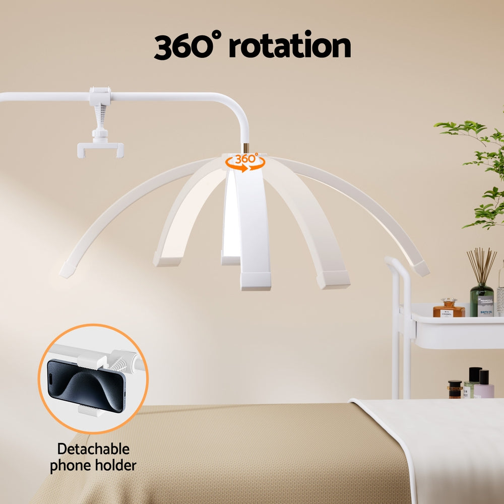 Embellir Half Moon LED Beauty Lamp Makeup Tattoo Eyelash Extensions Salon
