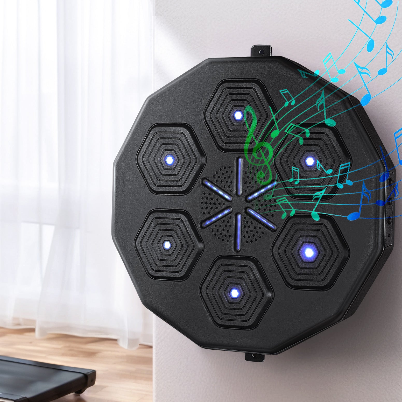 Everfit Bluetooth Boxing Machine USB Chargeable Home Gym