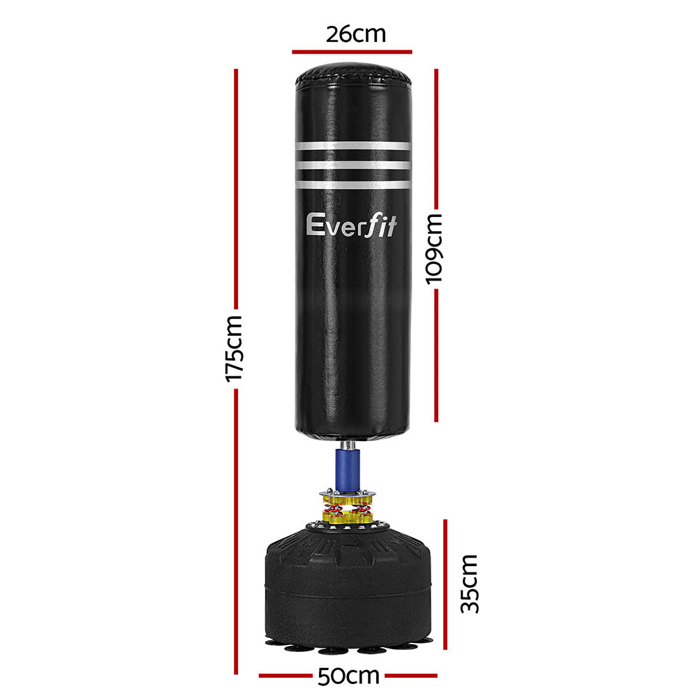 Everfit 175CM Freestanding Boxing Punching Bag Stand Home Gym Training