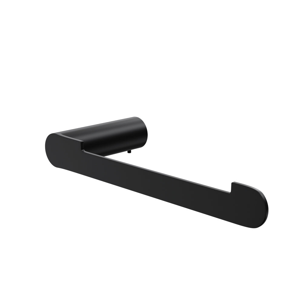 Cefito Black Stainless Steel Toilet Paper Holder Anti-Drop Design