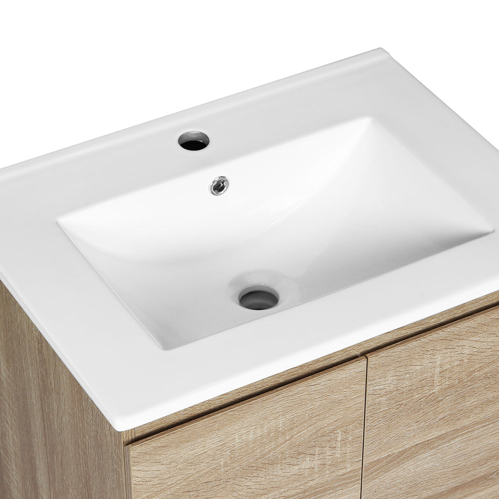 Cashell 600mm Vanity Unit with Basin Oak