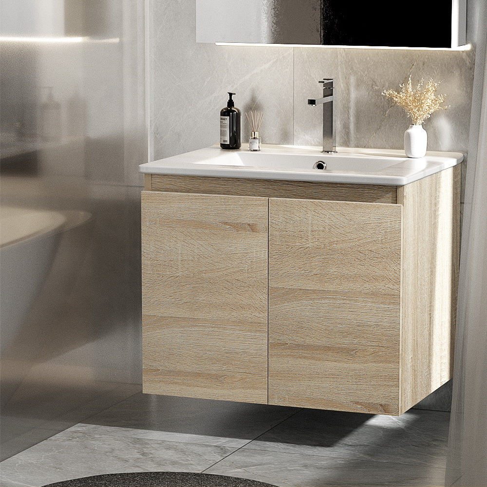 Cashell 600mm Vanity Unit with Basin Oak