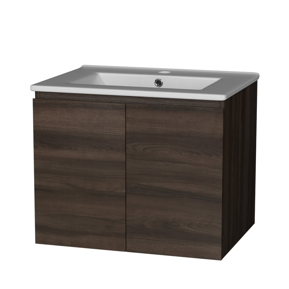 Cashell 600mm Vanity Unit with Basin Walnut