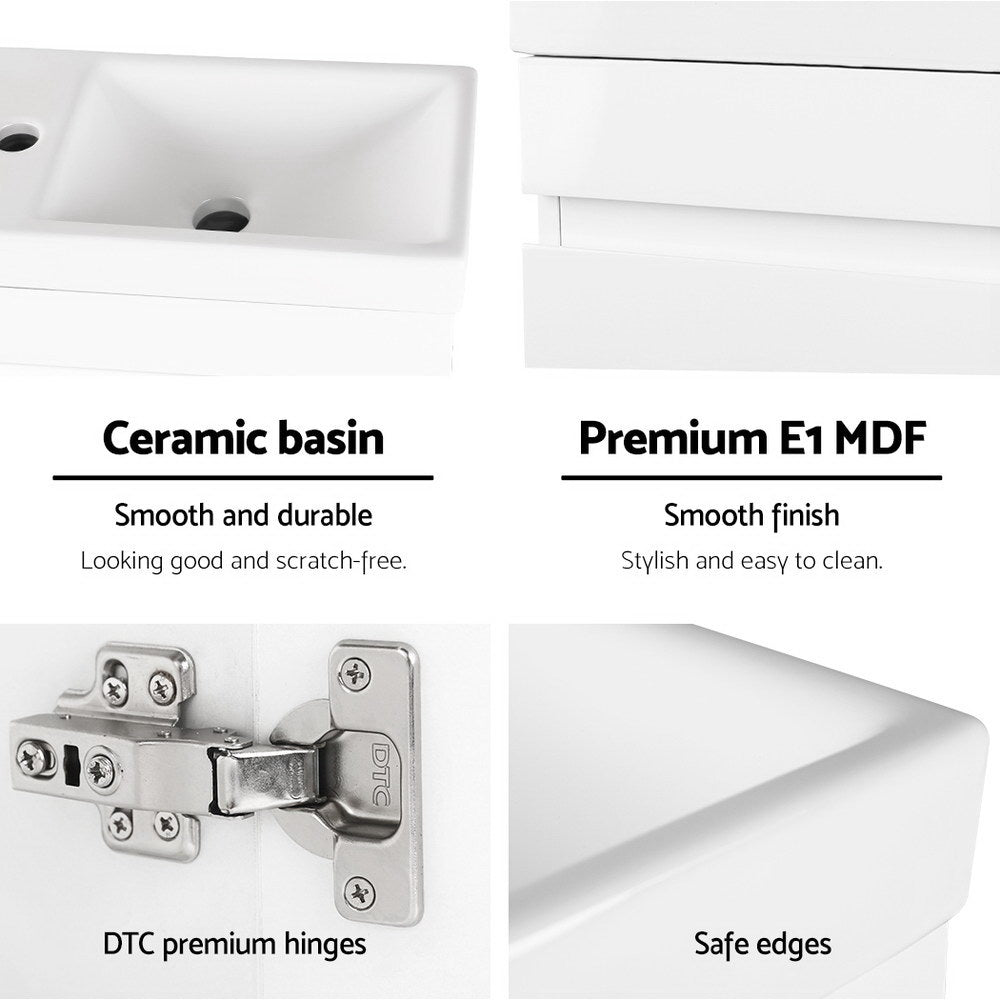 Cefito 400mm Vanity Unit with Basin White