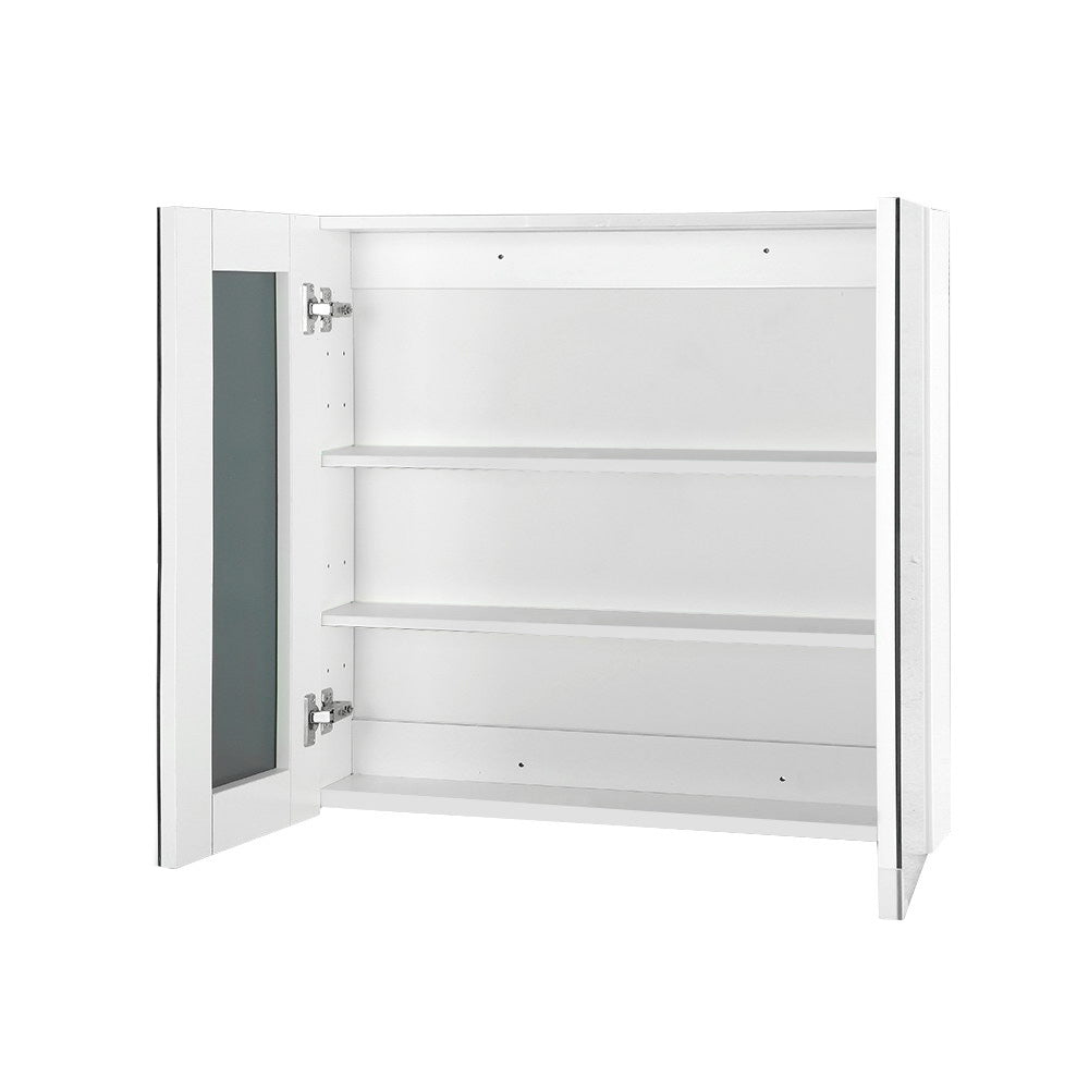Cefito 600x720mm Bathroom Mirror Cabinet White
