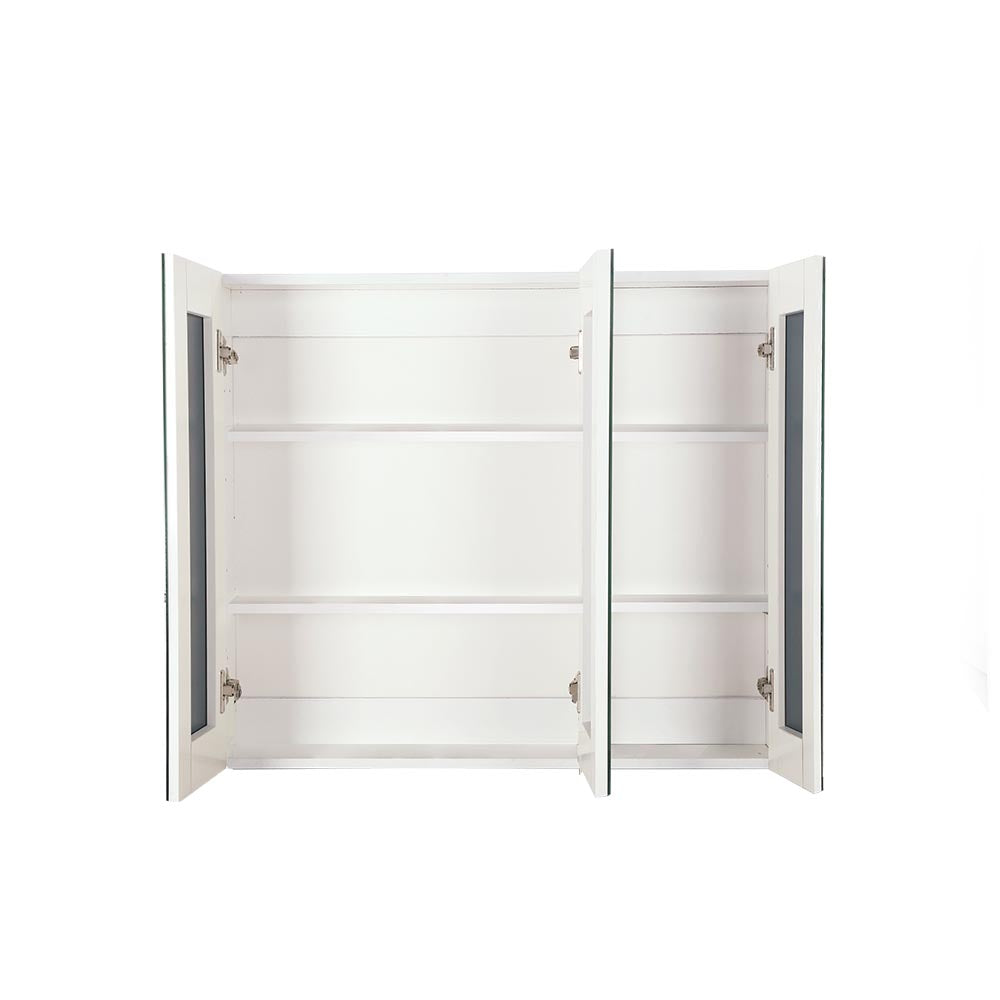 Cefito Bathroom Vanity Mirror Cabinet Storage White