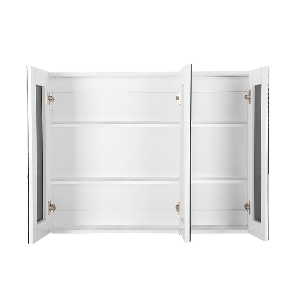 Cefito 1200x720mm Bathroom Mirror Cabinet White