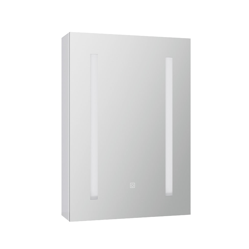 Cefito LED Bathroom Mirror Cabinet 50x72cm White