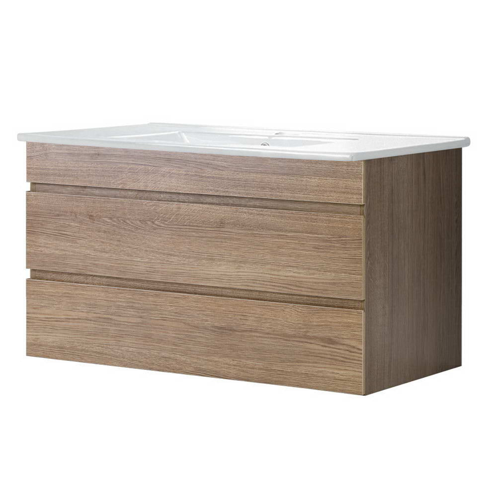 Cefito 915mm Vanity Unit Oak Basin