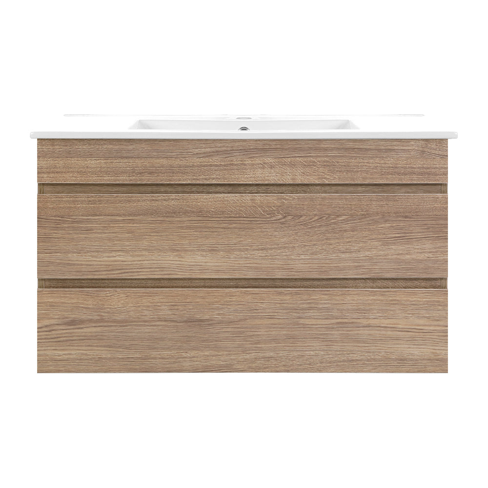 Cefito 915mm Vanity Unit Oak Basin