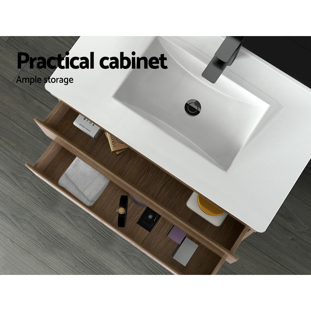 Cefito 915mm Vanity Unit Oak Basin