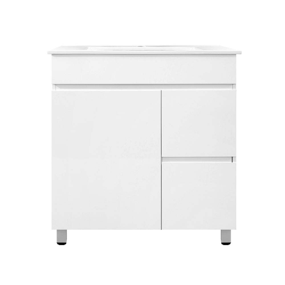 Cefito 765mm Freestanding Bathroom Vanity Unit High-Gloss Basin Cabinet