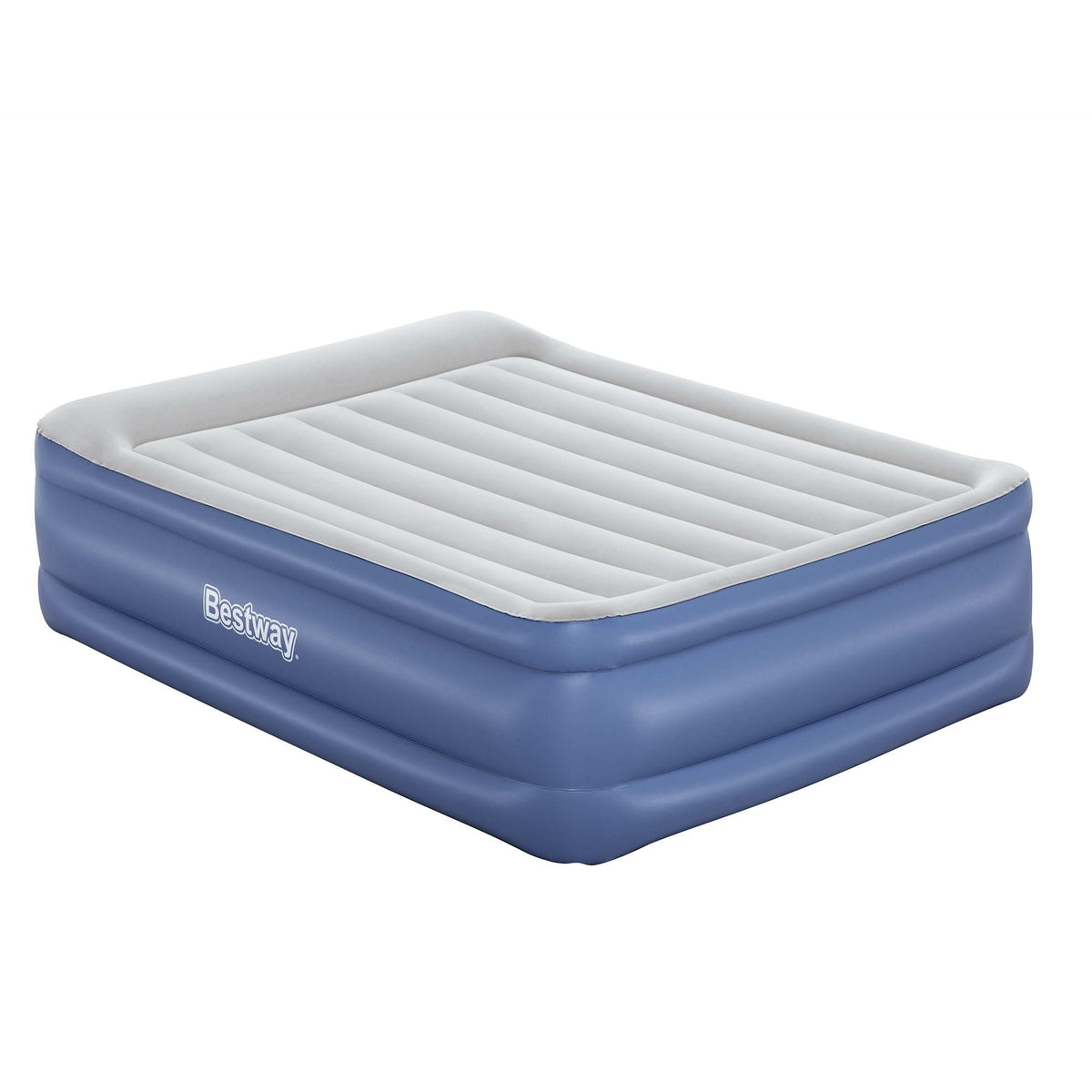 Bestway Queen Inflatable Air Mattress with Built-in Pump 56cm