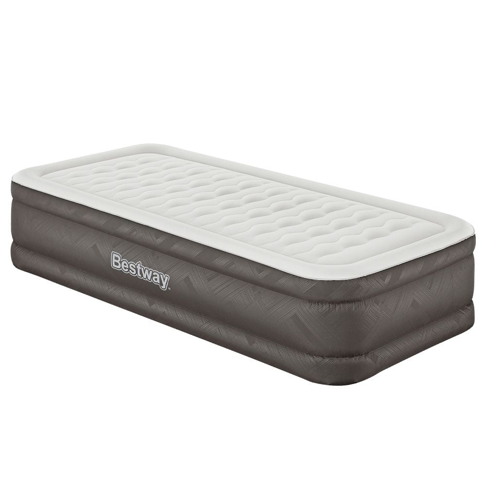 Bestway Fortech Single Air Mattress with Built-in Pump 46cm