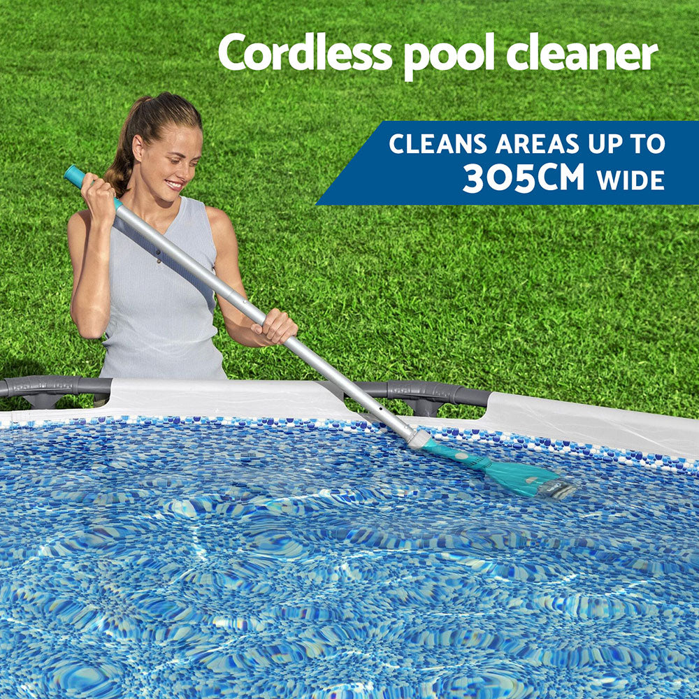 Bestway Cordless Pool Vacuum Cleaner Blue Grey
