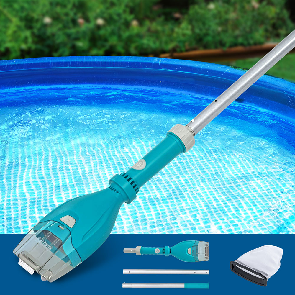 Bestway Cordless Pool Vacuum Cleaner Blue Grey
