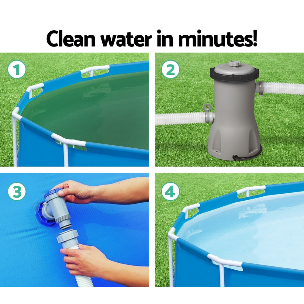 FlowClear 2006L/H Pool Pump Cartridge Filter for Bestway Above-Ground Pools