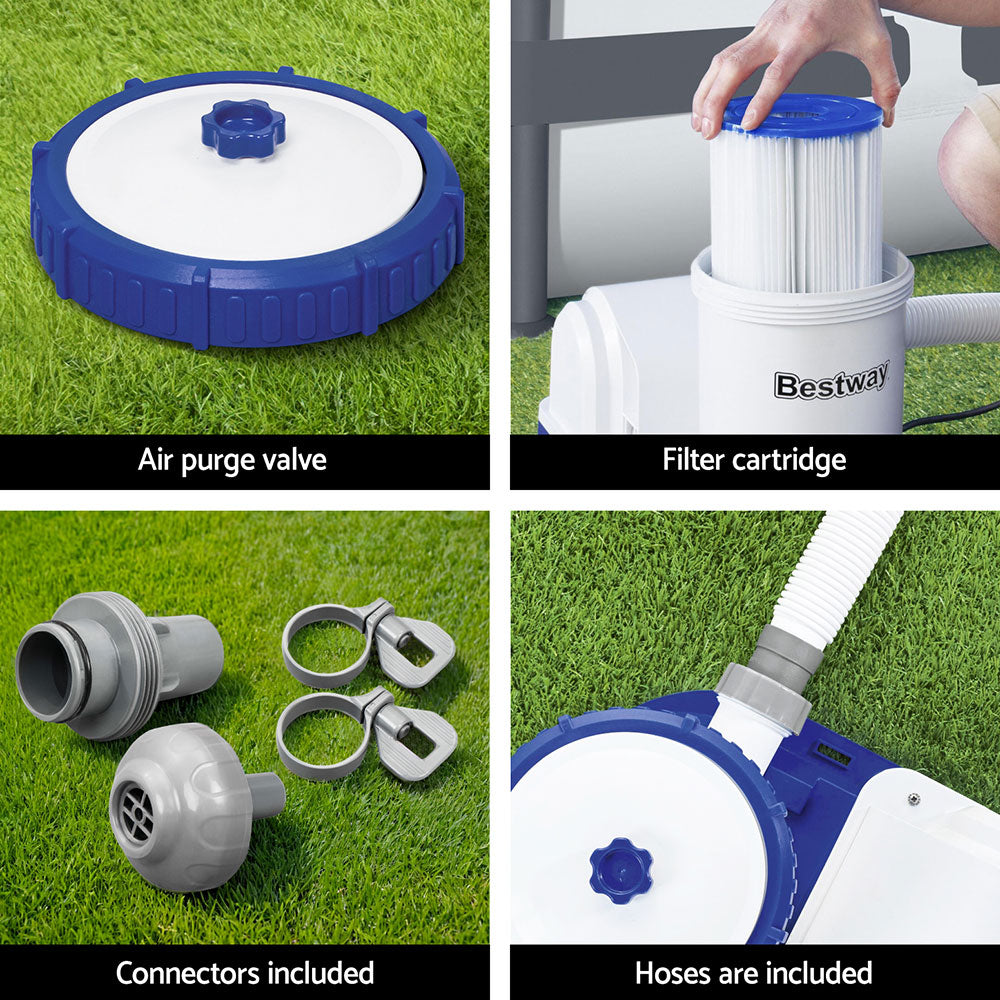 FlowClear 2500GPH Pool Pump Cartridge Filter for Above Ground Pools