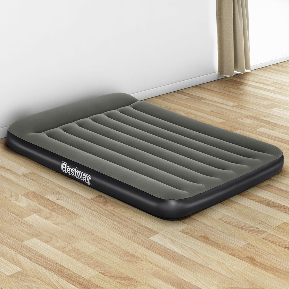 Bestway Double Air Mattress Inflatable Bed 30cm Grey