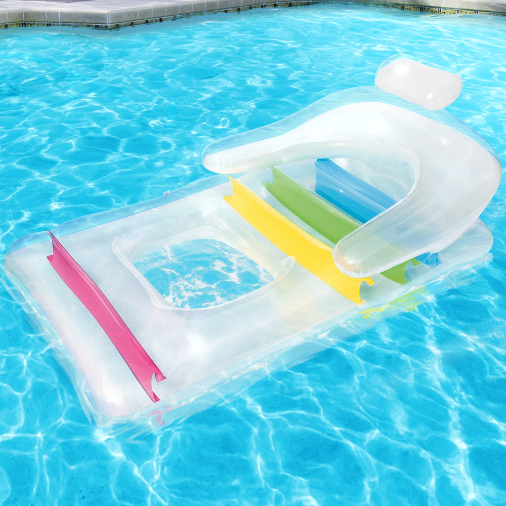 Bestway Inflatable Lounge Pool Float with Pillow