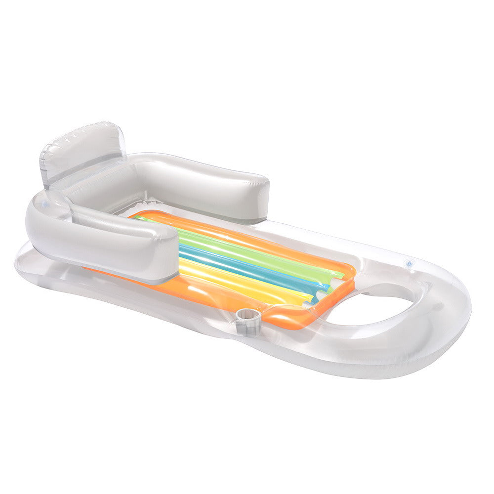Bestway Inflatable Pool Lounge Seat with Cup Holder
