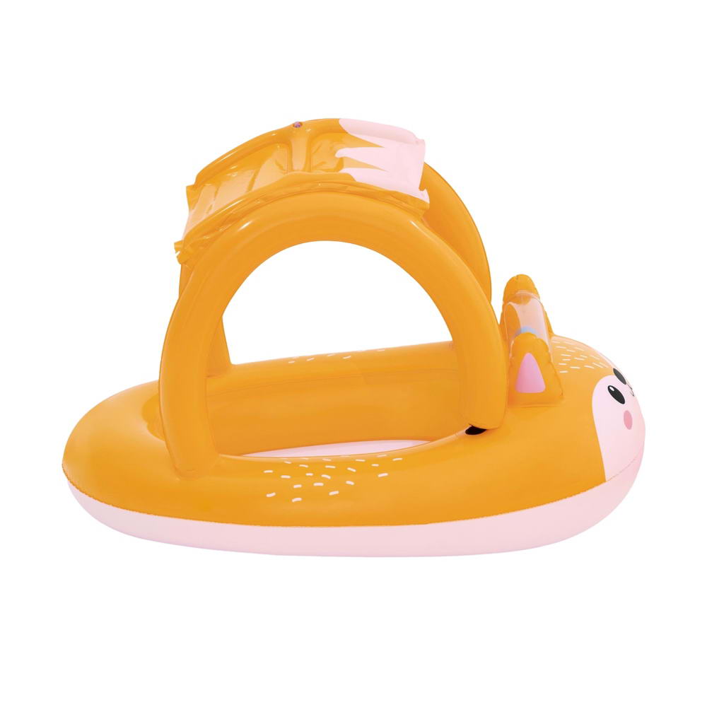 Bestway Kids Inflatable Fox Pool Float Seat Canopy 94x66cm