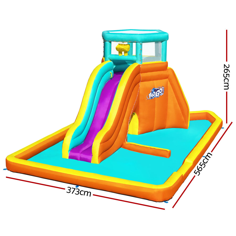 H2OGO! Tidal Tower Inflatable Water Park 565cm Kids Slide Play Centre