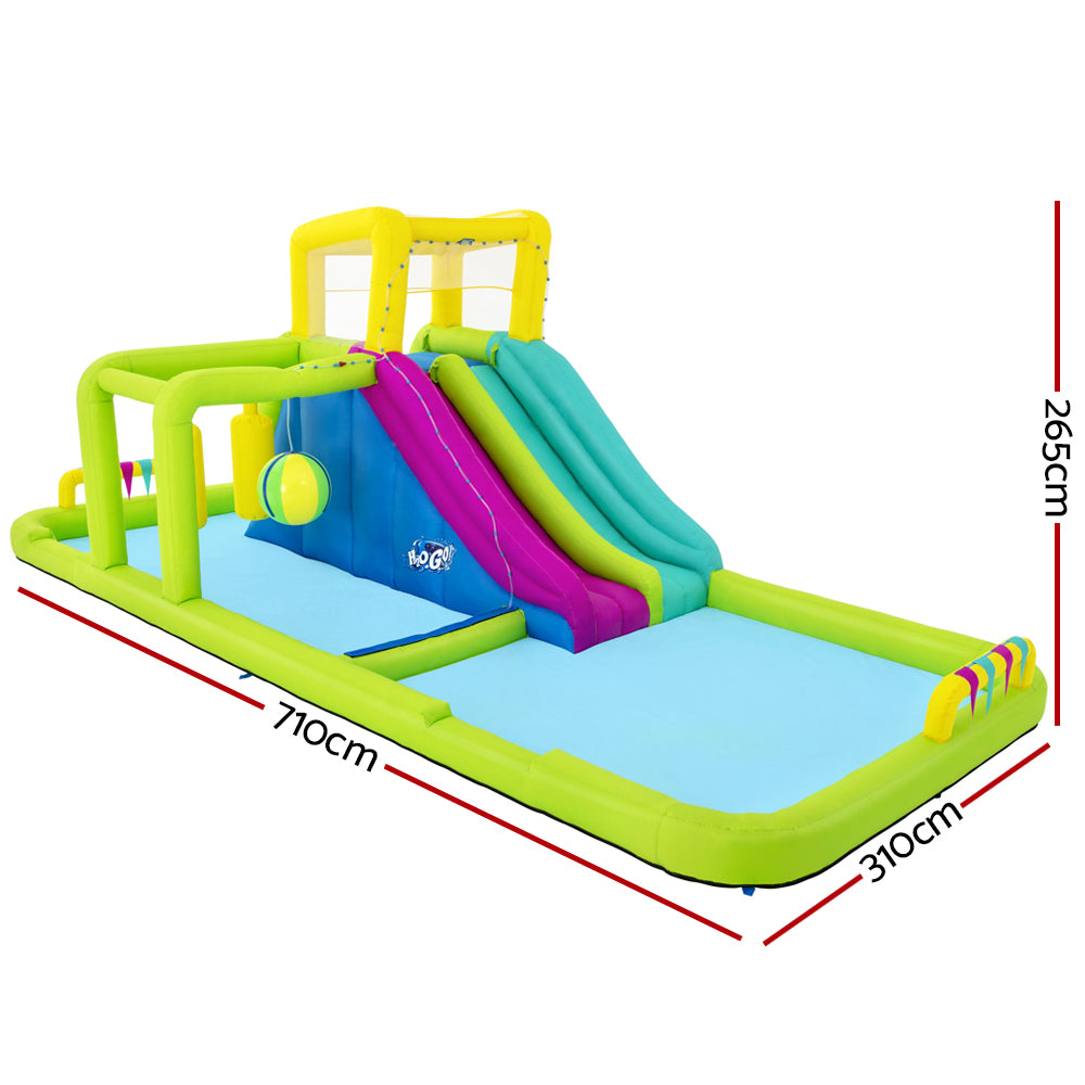 H2OGO! Splash Course Inflatable Water Park 710cm Kids Play Slide