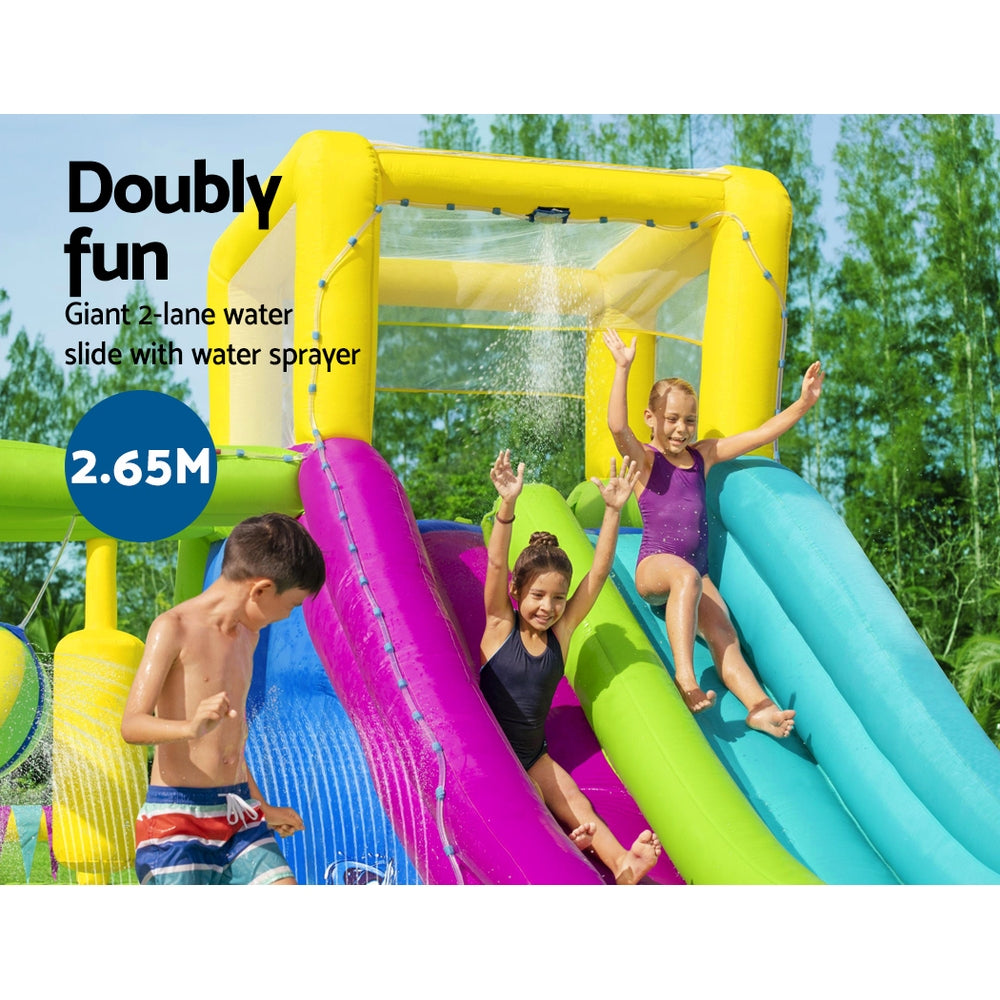 H2OGO! Splash Course Inflatable Water Park 710cm Kids Play Slide