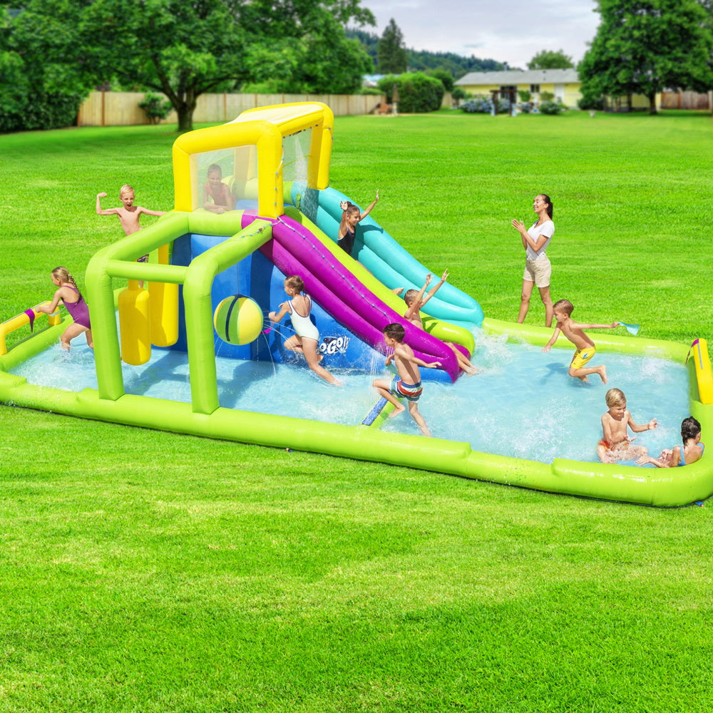 H2OGO! Splash Course Inflatable Water Park 710cm Kids Play Slide