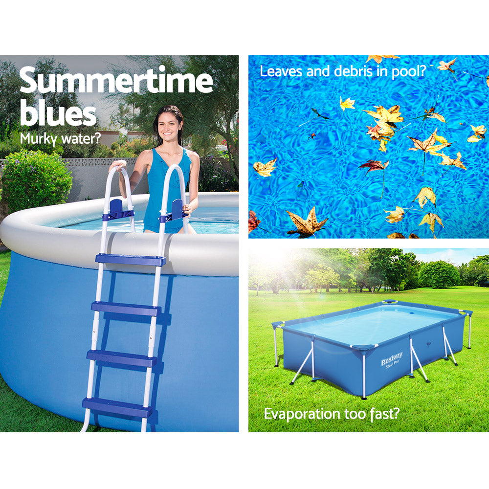 Bestway 4x2.11m Pool Cover PE Blanket for Above Ground Swimming Pool