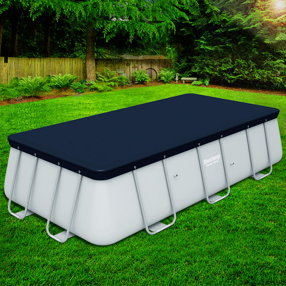 Bestway 3.96m x 1.85m Above Ground Pool Cover PVC Blanket