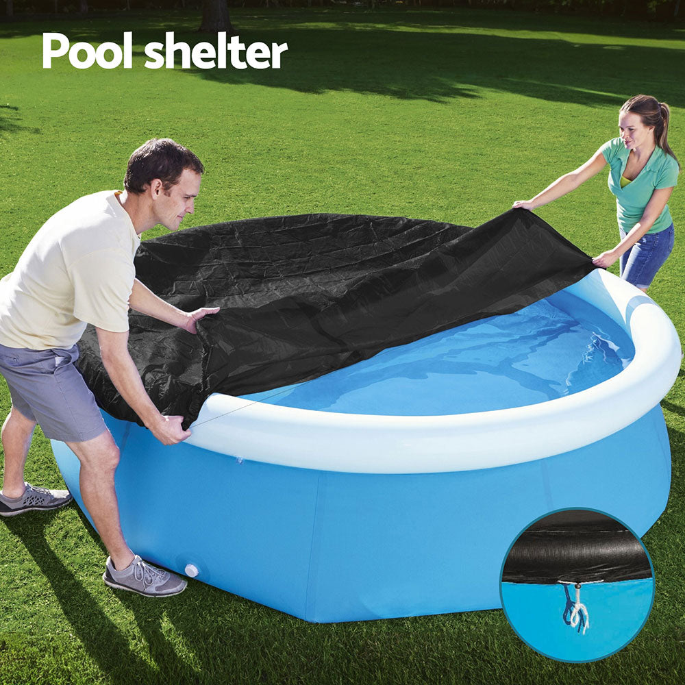 Bestway 2.44m Pool Cover PVC Blanket for Above-Ground Pools