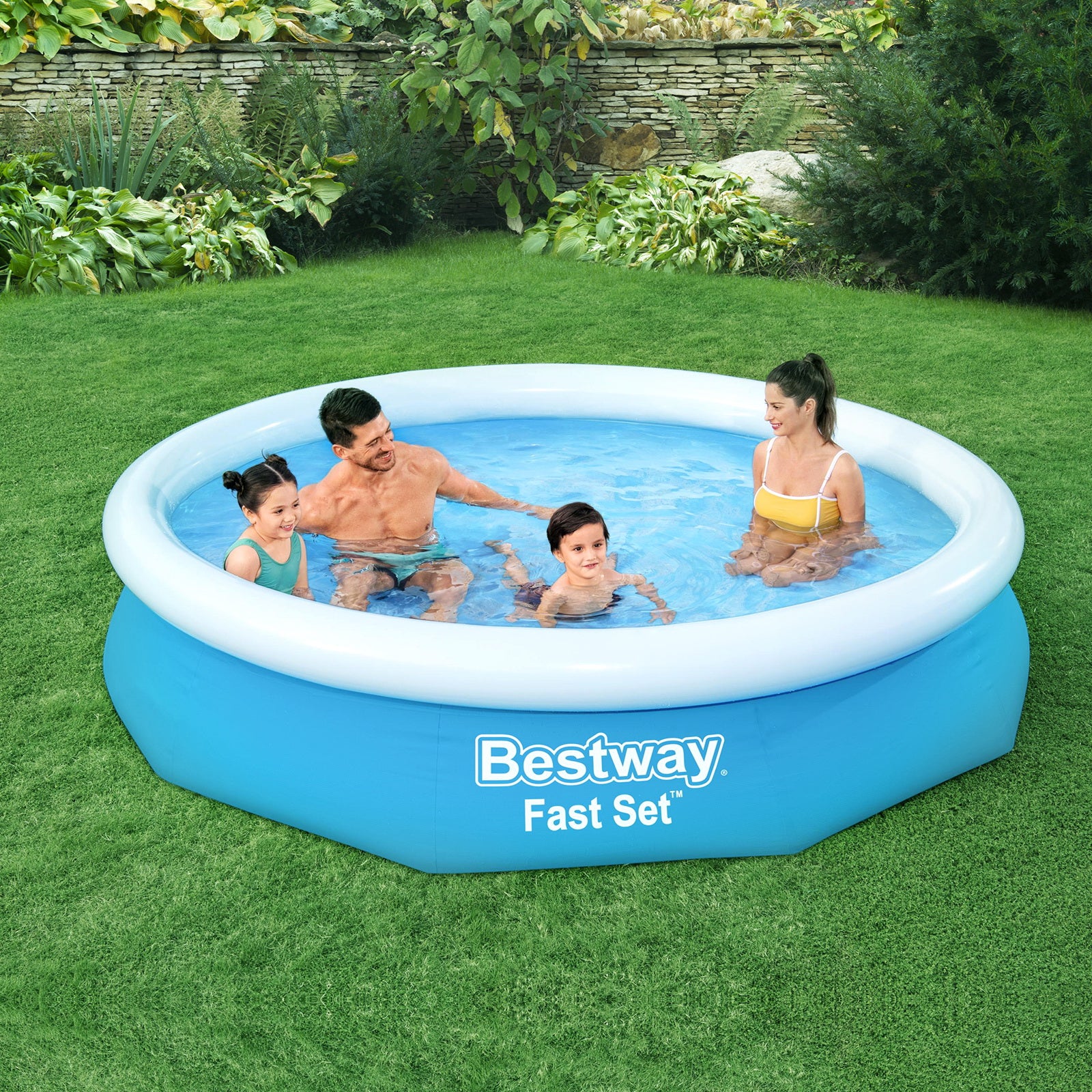 Bestway 305x66cm Round Inflatable Pool with Filter Pump