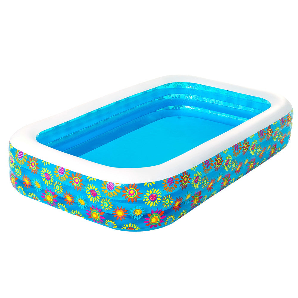 Bestway 305x183cm Kids Inflatable Above-Ground Pool 1161L