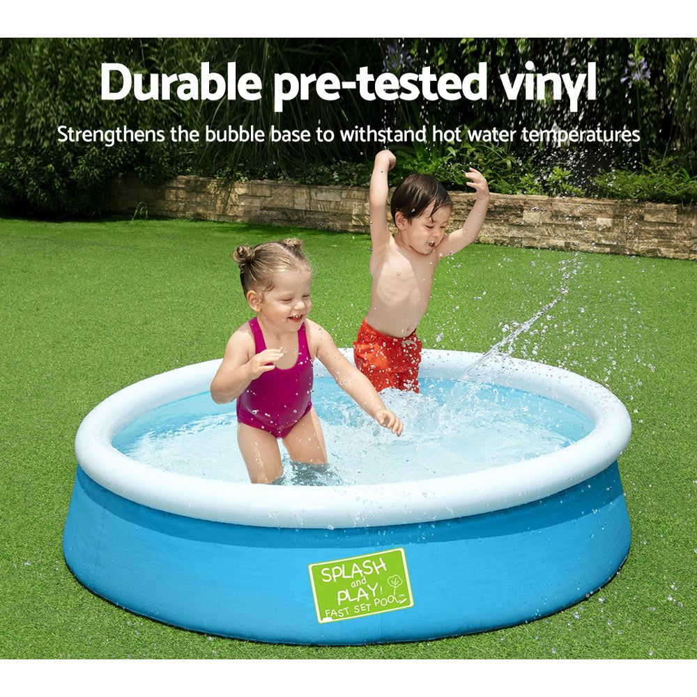 Bestway 152cm Round Inflatable Kids Pool 477L