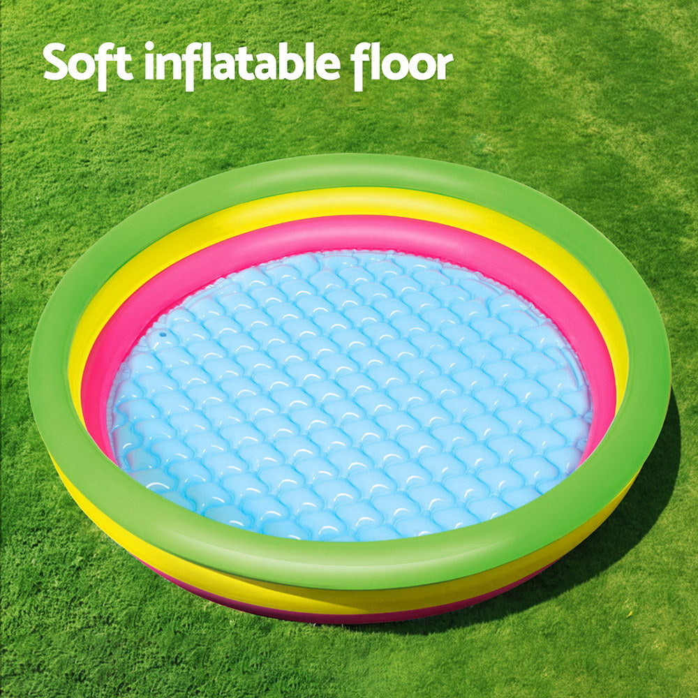Bestway Kids Round Inflatable Pool 102cm Above Ground