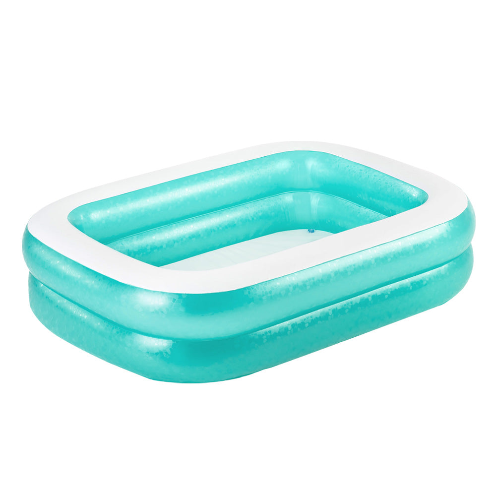 Bestway 450L Kids Inflatable Pool Rectangular Blue